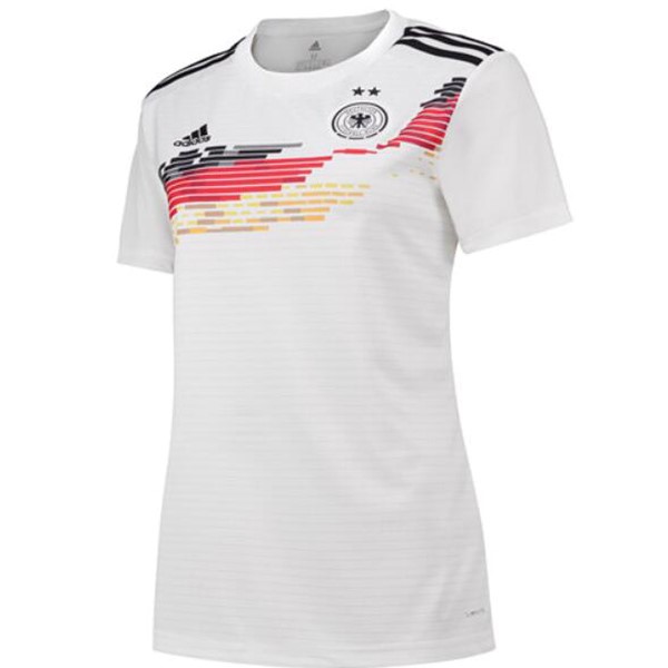 Camiseta Alemania Replica Primera Ropa Mujer 2019 Blanco